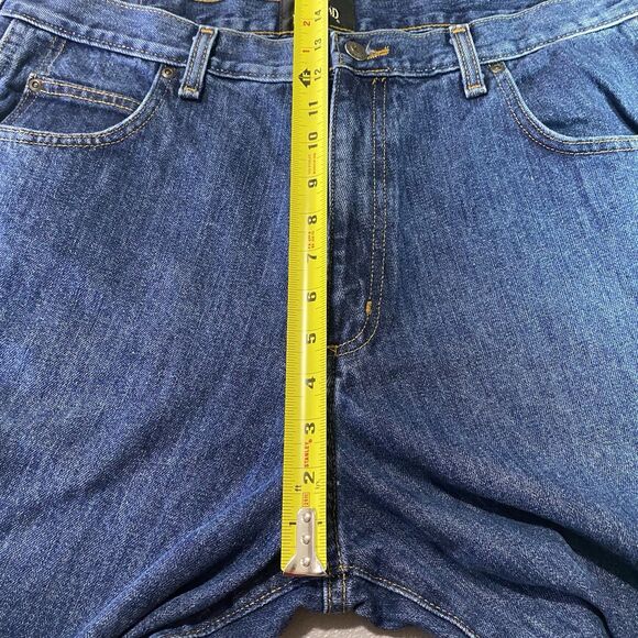 RED HEAD Jeans Relaxed Fit Straight Leg Denim Workwear Classic Mens 36x32 Blue - Picture 5 of 9